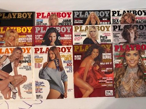 lot 274 image: Playboy Magazines, Including 50th Year Anniversary Edition