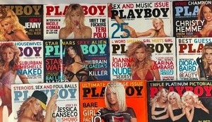 lot 275 image: Playboy Magazines
