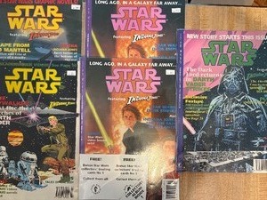 lot 321 image: Star Wars Comic Books