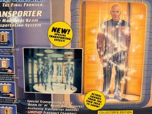 lot 133 image: Star Trek, The Next Generation, Transporter, Appears New in Box