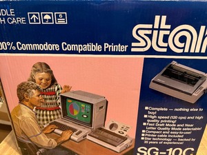 lot 307 image: Star Commodore Compatible Printer