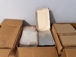 lot 312 image: Paper Bags, Clear Plastic CoversBags and More, Please Read Description