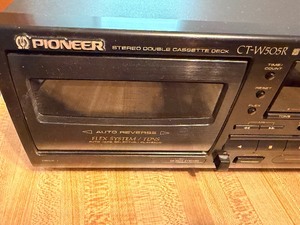 lot 311 image: Pioneer Stereo Double Cassette Deck