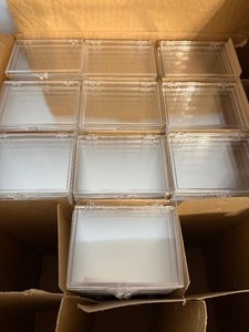 lot 314 image: Box Full of Plastic Card Holders, 280