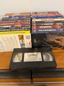 lot 317 image: VHS Tapes - Jurassic Park, James Bond and More - Bonus VHS Holder