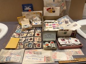 lot 355 image: Partial Stamp Collection - Please See Pictures for Variety