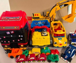 lot 364 image: Large Truck, Cat Excavator (no remote) and MORE