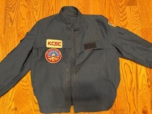 lot 267 image: Vintage KCSC Future Astronaut Jacket and an Amazing Collection of Astronaut Trading Cards