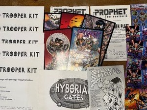 lot 379 image: Prophet Art Portfolio, Trooper Kits and More