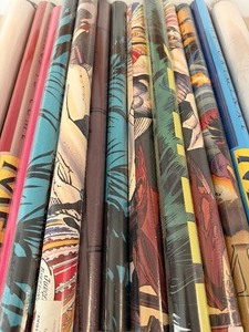 lot 514 image: Comic Posters - PLEASE SEE PICTURES FOR VARIETY - Superman, Catwoman, Hulk AND MORE