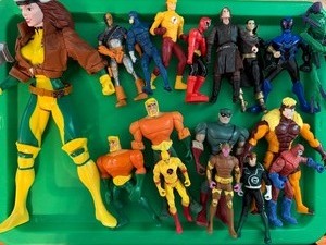 lot 329 image: Vintage to Newer Action Figures, X-MEN and MORE