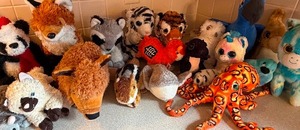 lot 333 image: Stuffed Animals, Variety of Brands and Cuteness