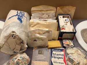 lot 354 image: Partial Stamp Collection - Please See Pictures for Variety