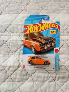 lot 25 image: 2023 Hot Wheels 73 Honda Civic Custom - J-Imports Series