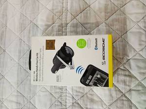 lot 29 image: Scosche BTFREQ Pro Wireless Car Kit with FM Transmitter