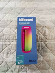 lot 37 image: Billboard Wireless Speaker with LED Disco Light BB2764