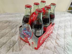 lot 57 image: 1992 Albertville Olympics Coca-Cola 6-Pack