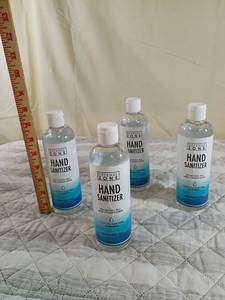lot 104 image: Defense Zone Hand Sanitizer 12oz Bottles - 4 Pack