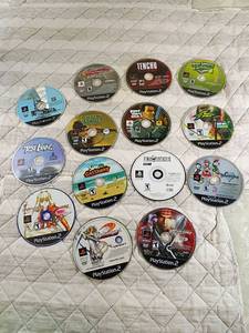 lot 111 image: PlayStation 2 Games Collection - 14 Disc Bundle no cases some scratched most look pretty good
