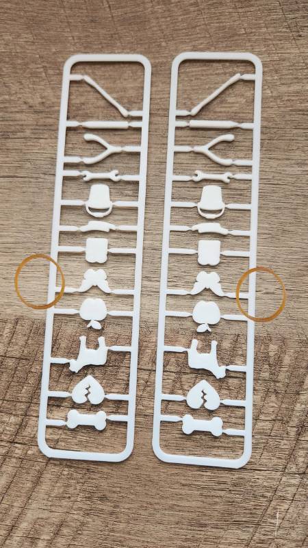 lot 44769 image: 2 Sets Compatible with Operation Skill Game 24 Replacement Pieces & Parts (Only Game Pieces, No Board)
