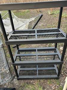 lot 170 image: Plastic shelving