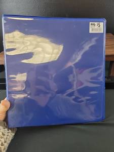 lot 3584 image: Blue 3-Ring Binder