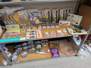 lot 7 image: Retail Store Merchandise Lot - Minecraft Toys, Jewelry, School Supplies and Accessories  - Retail $450