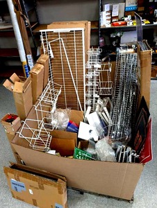 Commercial Wire Display Rack Accessories and Attachments  - Retail: $725