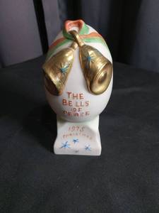 lot 3022 image: 1975 Bells of Peace Christmas Ornament