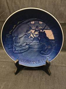 lot 3142 image: 1963 B&G Julegroden Christmas Plate