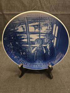 lot 3159 image: 1967 B&G Copenhagen Christmas Plate
