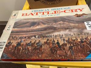 lot 106 image: American Heritage Battle-Cry Civil War Board Game by Milton Bradley