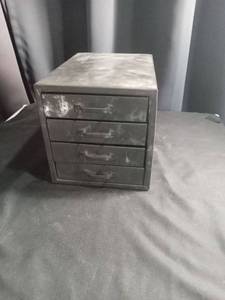 Industrial Metal 4-Drawer Storage Cabinet