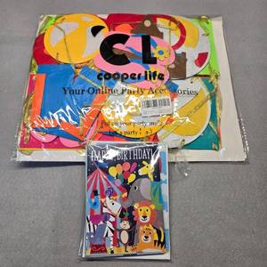 lot 285 image: Cooper Life Party Bundle with Birthday Cards