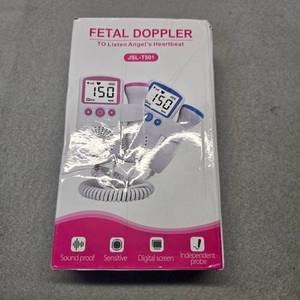 lot 287 image: JSL-T501 Fetal Doppler Baby Heart Monitor
