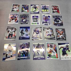 lot 323 image: Baltimore Ravens Football Card Collection