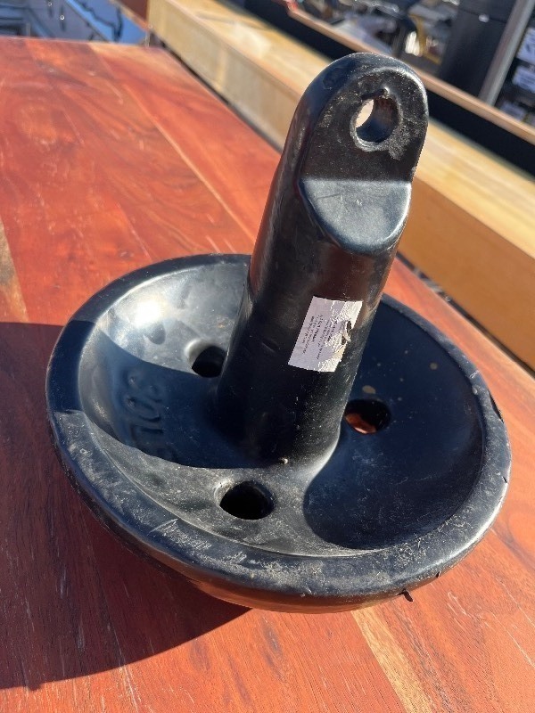 lot 201 image: 10lb Mushroom Boat JetSki Anchor Coated - See images