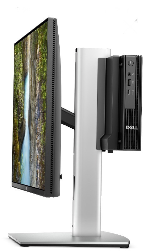 lot 130 image: Dell Pro Micro All-in-One Stand - MFS22 Retails $124 - No Screen Included