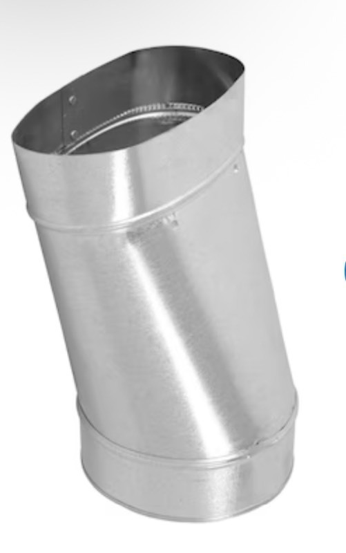 lot 619 image: Bundle of 3 IMPERIAL 6-in 30 Gauge Galvanized steel Round Round to oval Duct boot