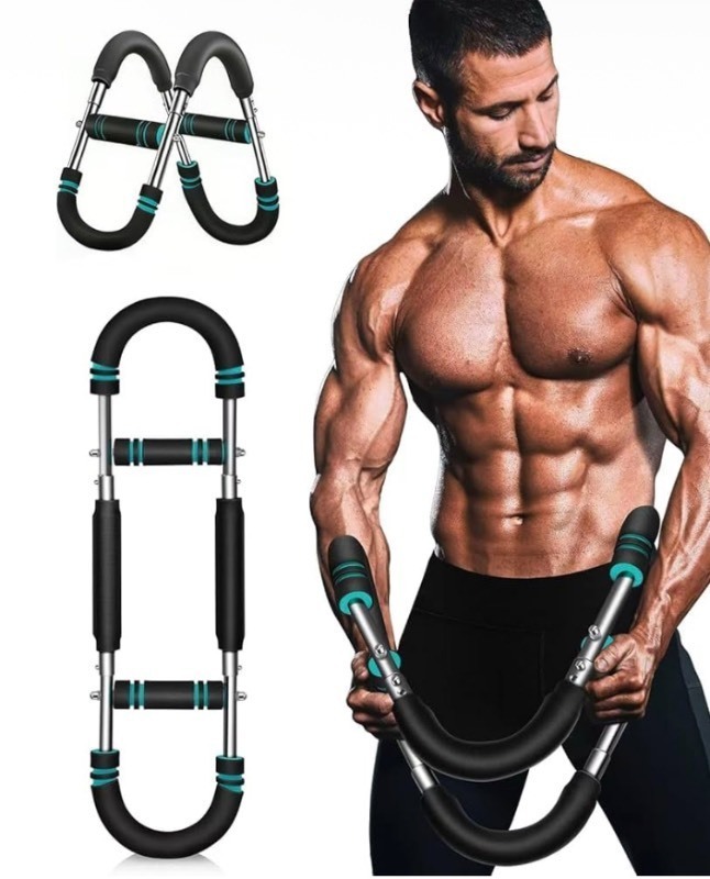lot 441 image: Craftman Twister Arm Trainer, 40-100lb Adjustable Chest Workout, Portable Resistance Power Twister for Home & Travel