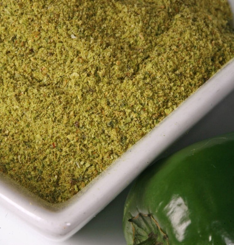 lot 185 image: XL Case of Dehydrated JALAPENO PEPPER POWDER 44 lbs net - Great for Making Rubs Etc