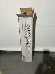 lot 189 image: PAD N PROTECT Temporary Floor Protectors for Hardwood Floors Tile & Paint, 32 x 100, Anti Slip&Pull, Paint&Waterproof, Reusable Floor Covering, Easy Applied for Construction & Renovation