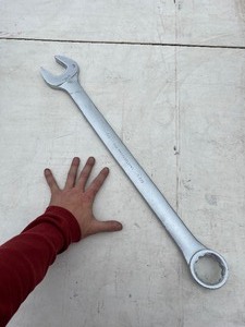 lot 12 image: 1-78 in. 12 Point Combination Chrome Wrench XL Retails $70