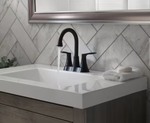 Allen + Roth. #2916837 LED BATHROOM SINK FAUCET - MATTE BLACK
