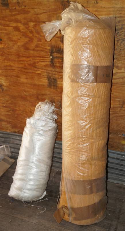lot 1258 image: Carpet Pad- HEAVY and Fiberglass Roll