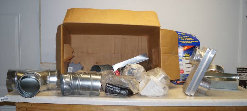 lot 1275 image: Duct Work Piece LOT