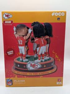 FOCO Kansas City Chiefs NFL Team Player Celebration Bobblehead Set w/ Box
