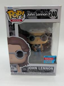 Funko Pop! John Lennon #246 Vinyl Figure w/ Box, 2021 Fall Convention Limited Edition
