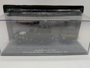 lot 101010 image: DeAgostini M16 MGMC & 1-Ton Trailer, 447th AAA AW Battalion, Ardennes (Belgium) - 1945 Boxed Military Model