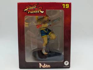 lot 101029 image: Street Fighter Adon Action Figure by Fanhome #19 in Box